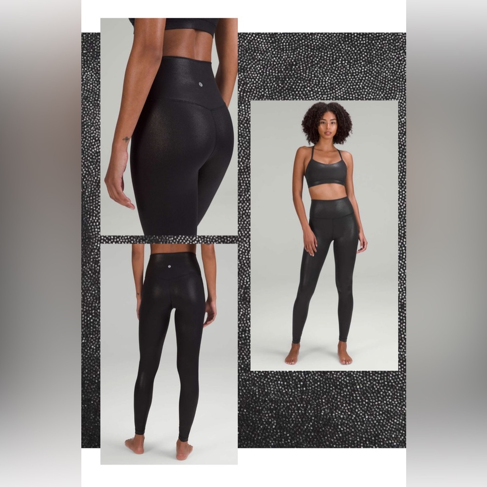 Lululemon Align High-Rise Pant 28" *Shine
Radiate Foil Print Black